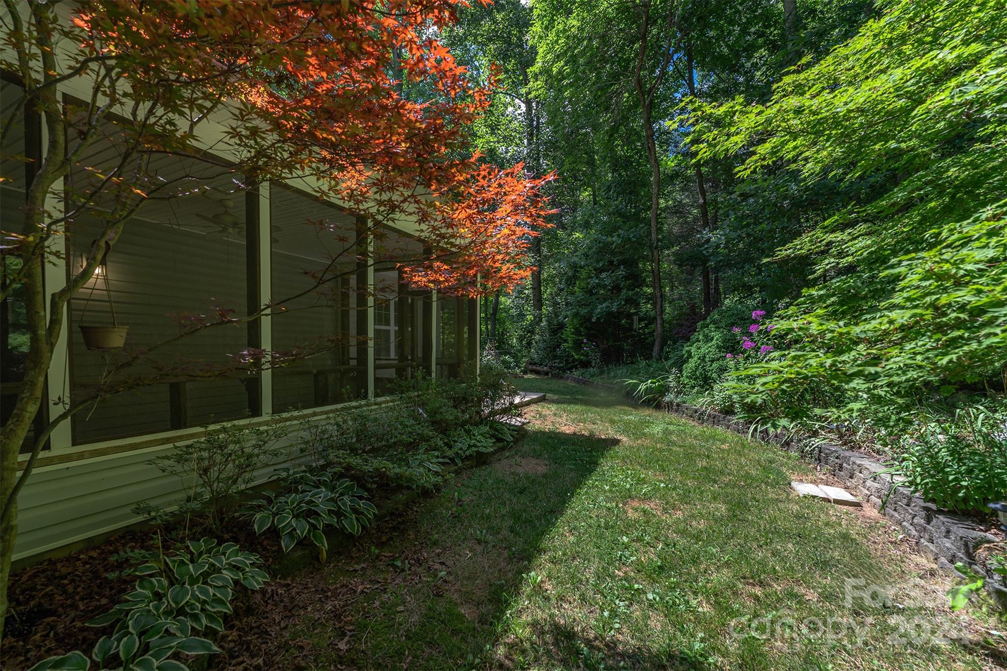 488 Anders Road Zirconia, NC 28790 - Photo 38 of 48 a view of a backyard