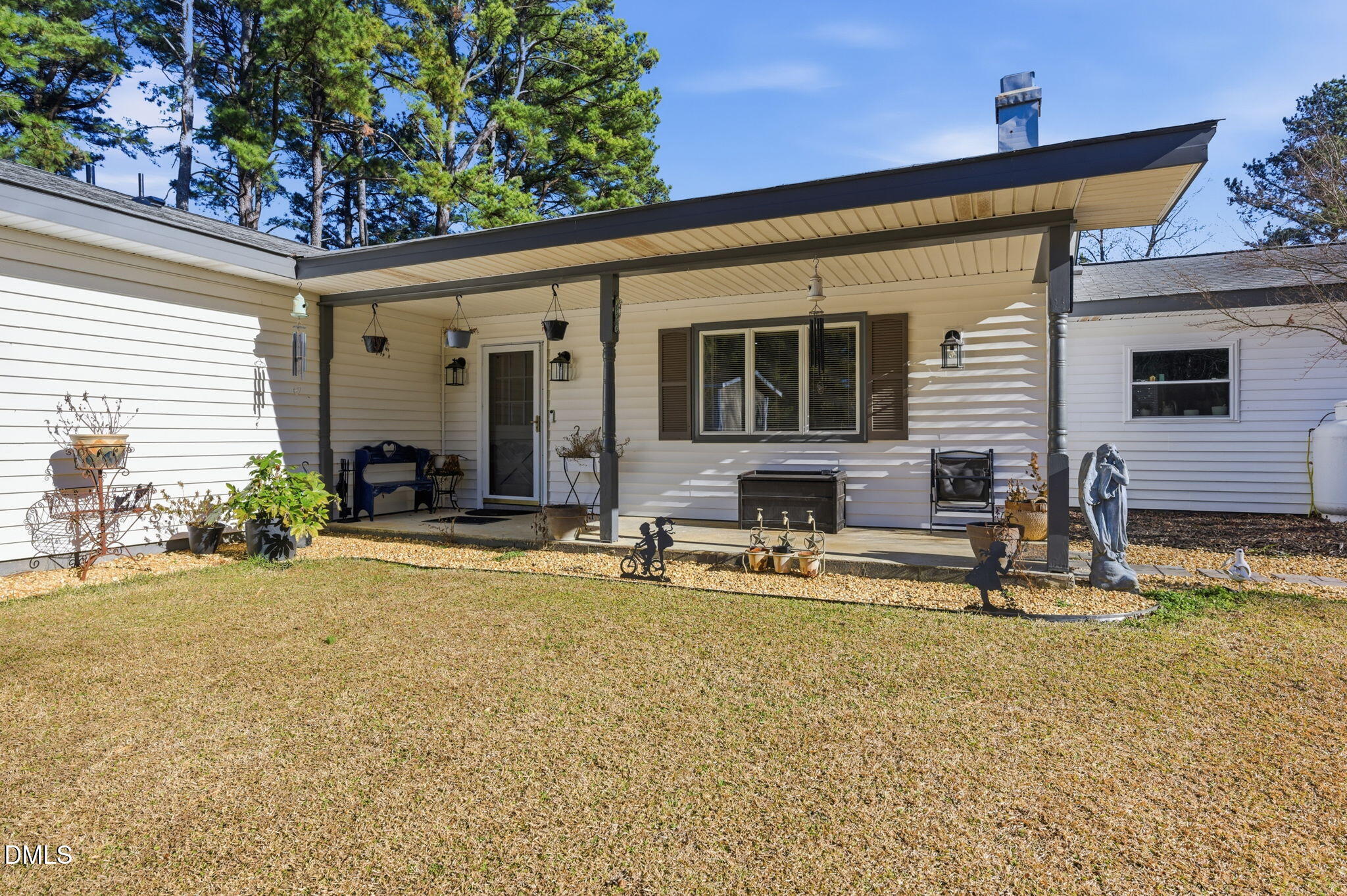 110 Circle Drive Spring Hope, NC 27882 - Photo 2 of 61 a view of a house with swimming pool and sitting area