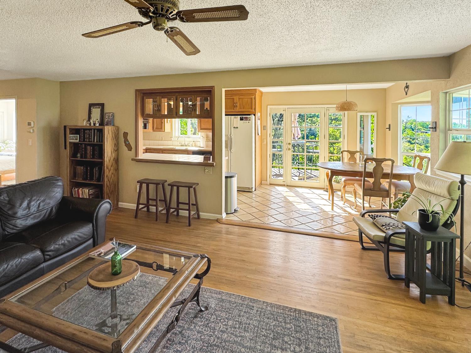 10100 Indian Hill Road Newcastle, CA 95658 - Photo 8 of 41 a living room with furniture and a wooden floor