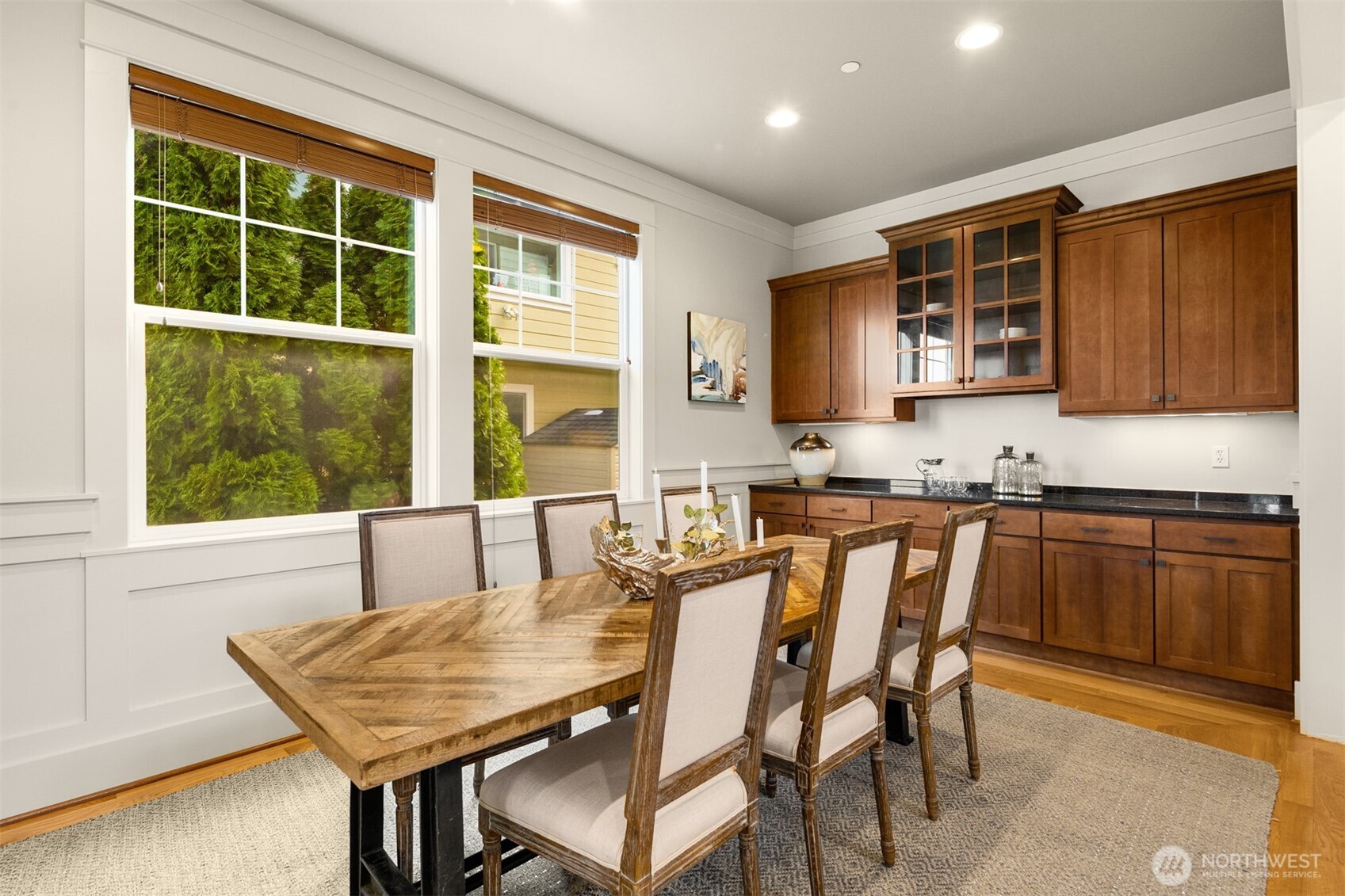 1500 South 5th Place Renton, WA 98057 - Photo 14 of 40 a view of a dining room with furniture and window