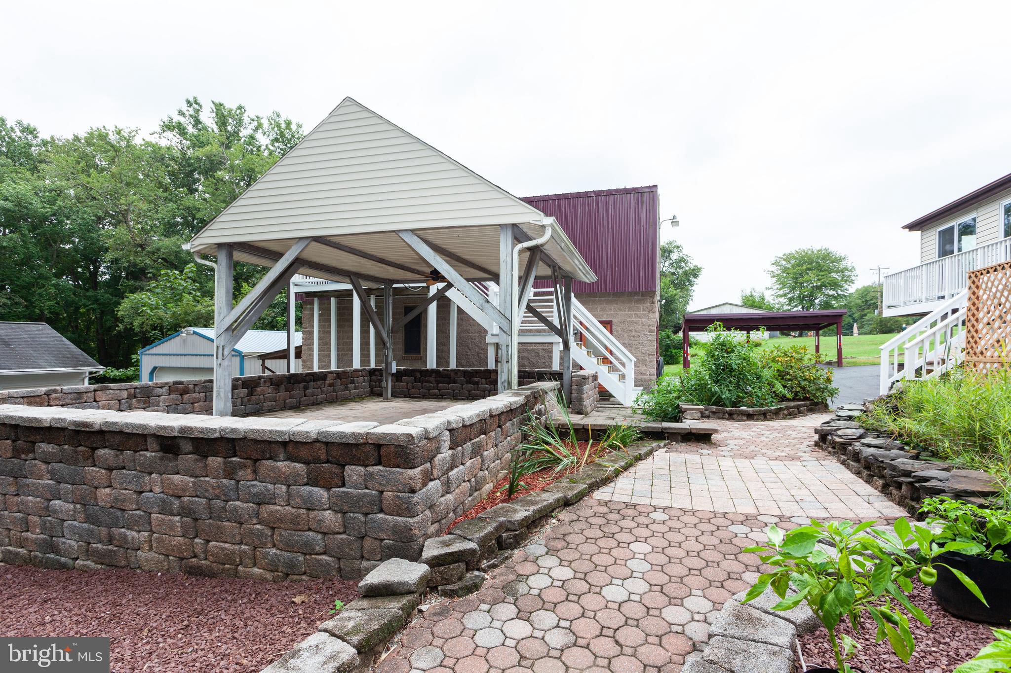 528 Conowingo Road Conowingo, MD 21918 - Photo 27 of 47 Large pavilion and paver patio