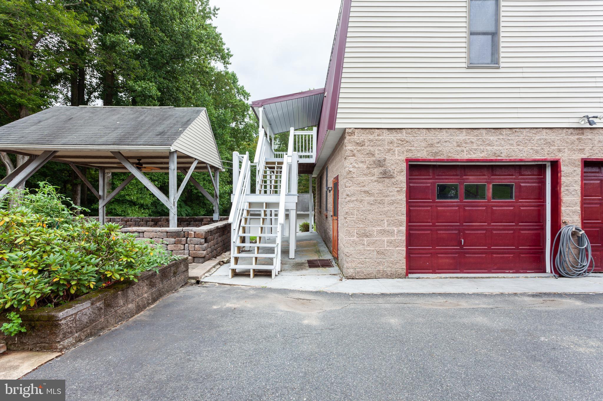 528 Conowingo Road Conowingo, MD 21918 - Photo 29 of 47 Stairs & landing for 2nd floor apartment