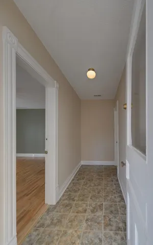 wooden floor in an empty room