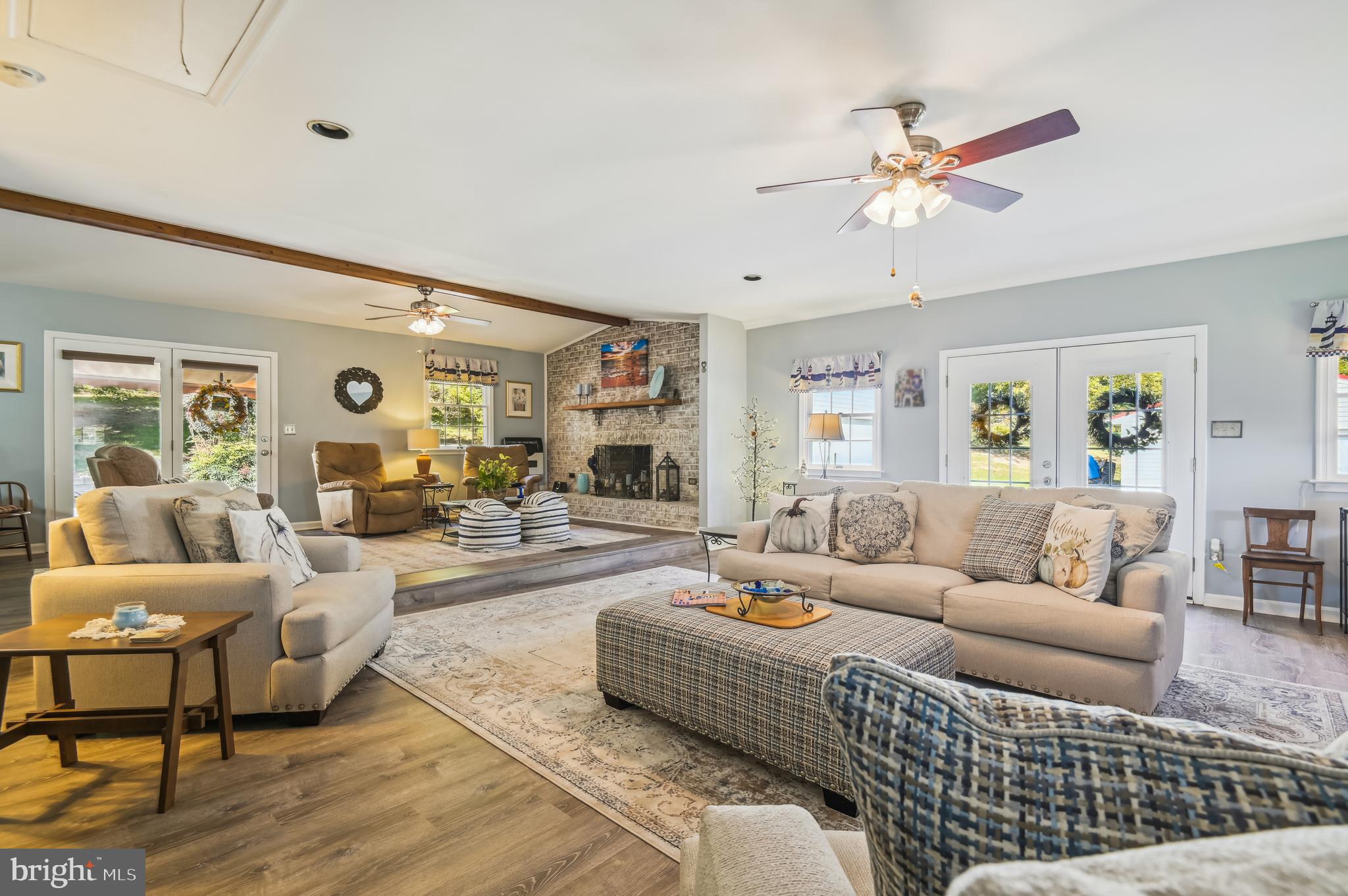 2574 Marston Road New Windsor, MD 21776 - Photo 2 of 46 Super huge Family Room with Wood Burning FP