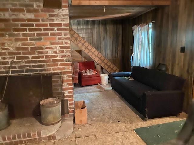 368 Church Hill Road Tionesta, PA 16353 - Photo 20 of 25 a living room with furniture and a fireplace