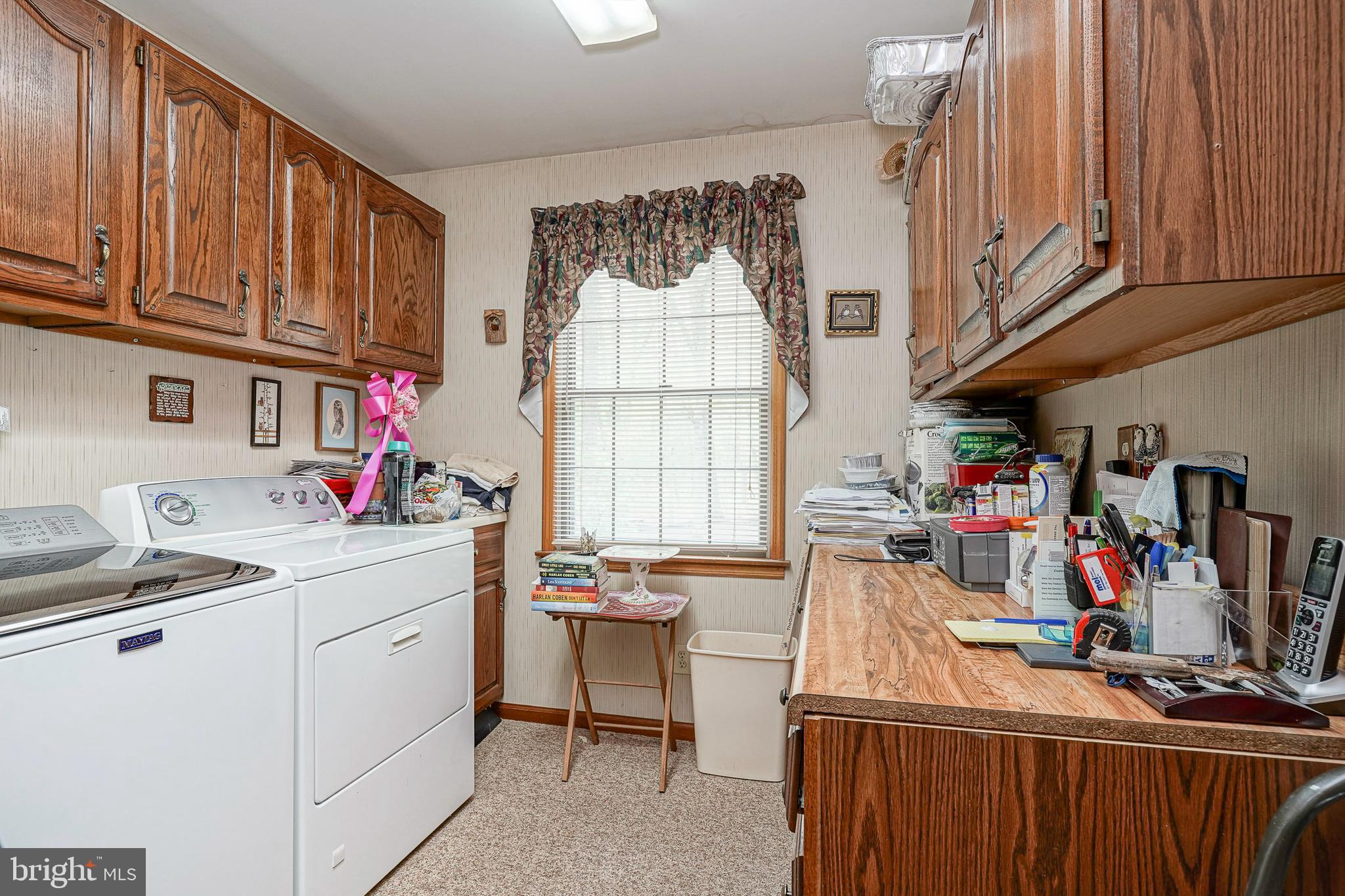 5 Meadowbrook Drive Shamong, NJ 08088 - Photo 32 of 39 a view of a kitchen with fridge and workspace
