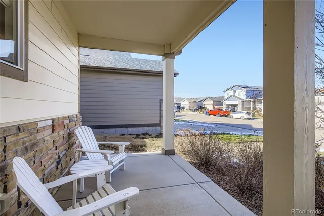a outdoor view with sitting space