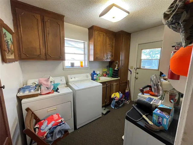 a room with storage and utility