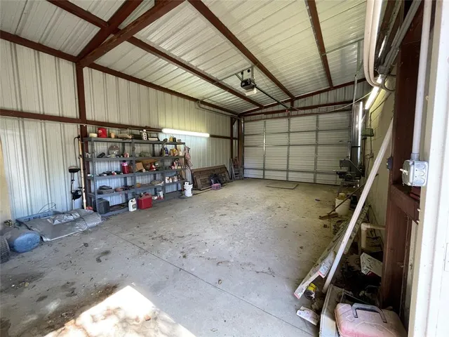 a view of storage and utility room