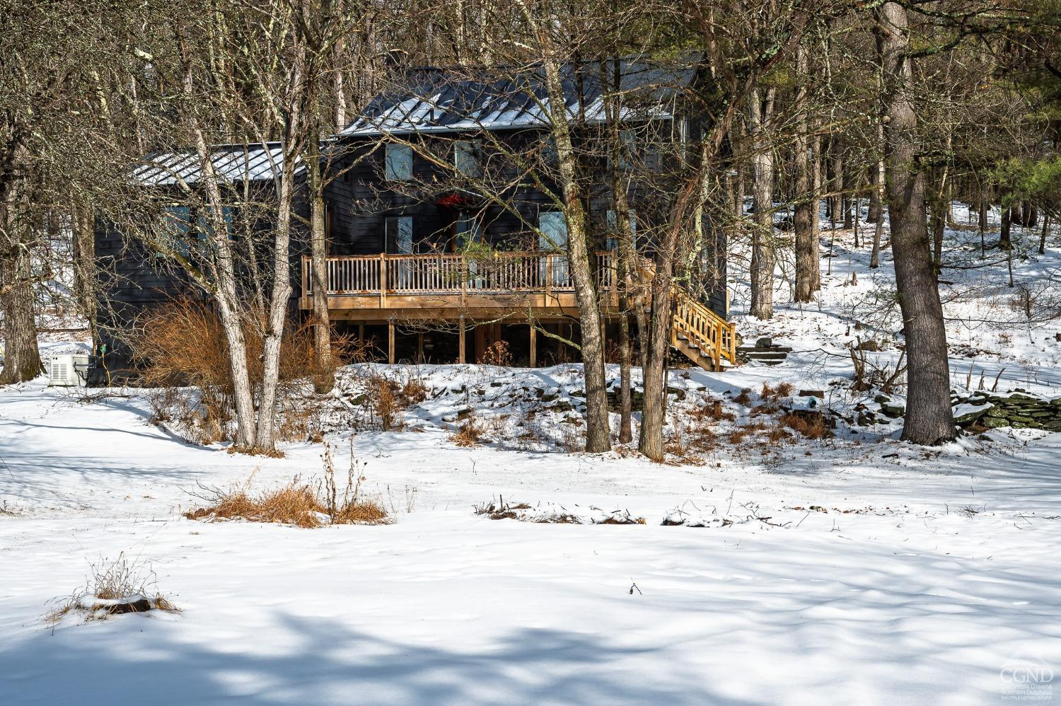 203 Stone Jug Road Craryville, NY 12521 - Photo 2 of 29 a view of a house with snow on the road