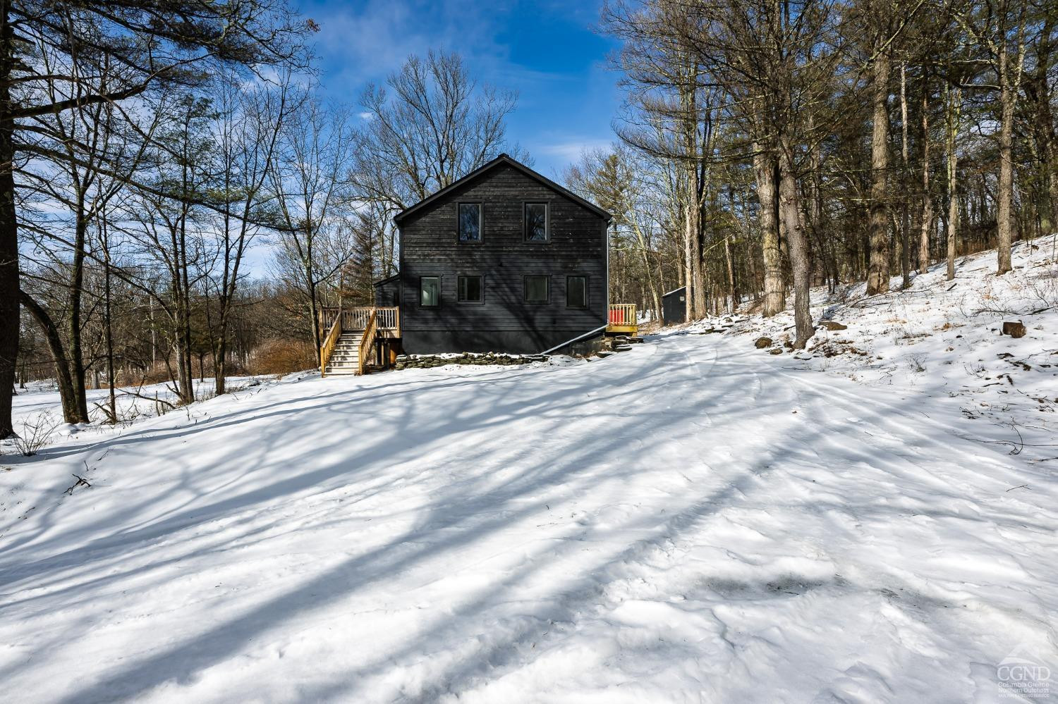 203 Stone Jug Road Craryville, NY 12521 - Photo 7 of 29 a view of snow on the street