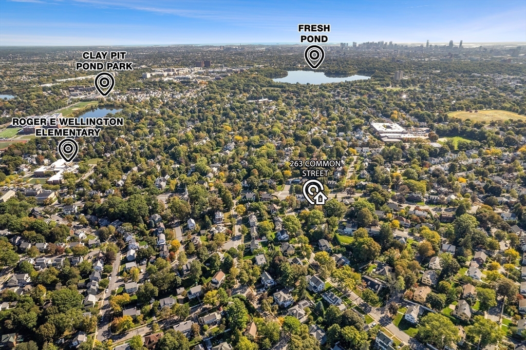 263 Common Street Belmont, MA 02478 - Photo 28 of 31 a view of a city