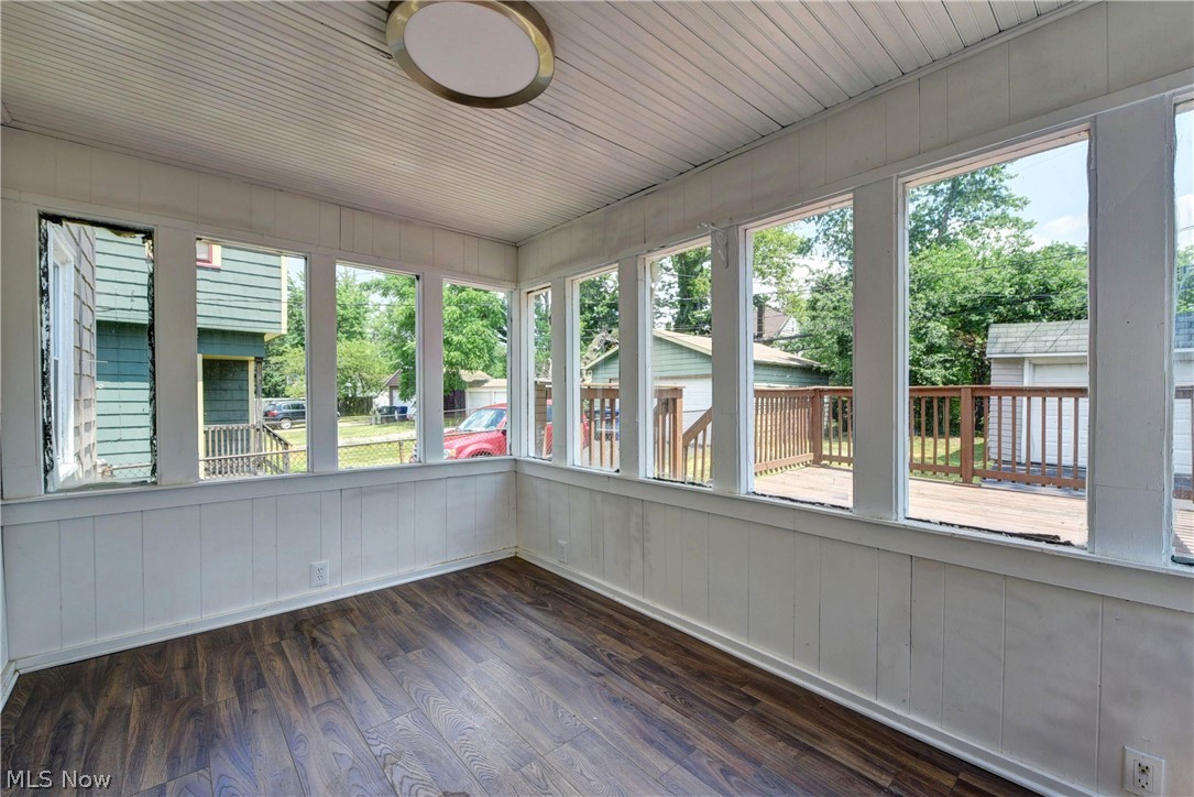 2115 Marlindale Road Cleveland Heights, OH 44118 - Photo 5 of 19 Unfurnished sunroom with plenty of natural light