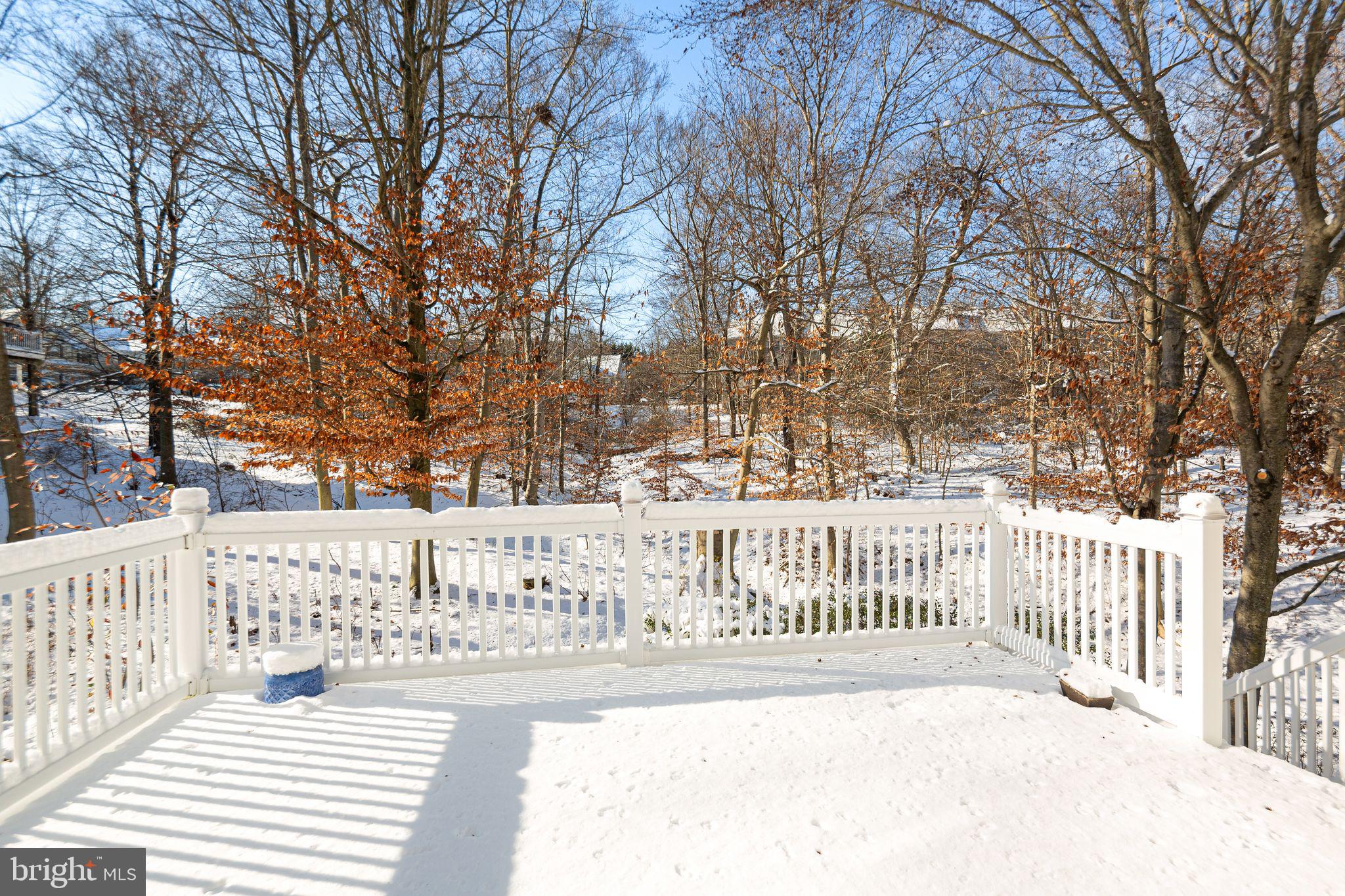 99 Longview Lane Newtown Square, PA 19073 - Photo 46 of 50 a view of a bench in a snow