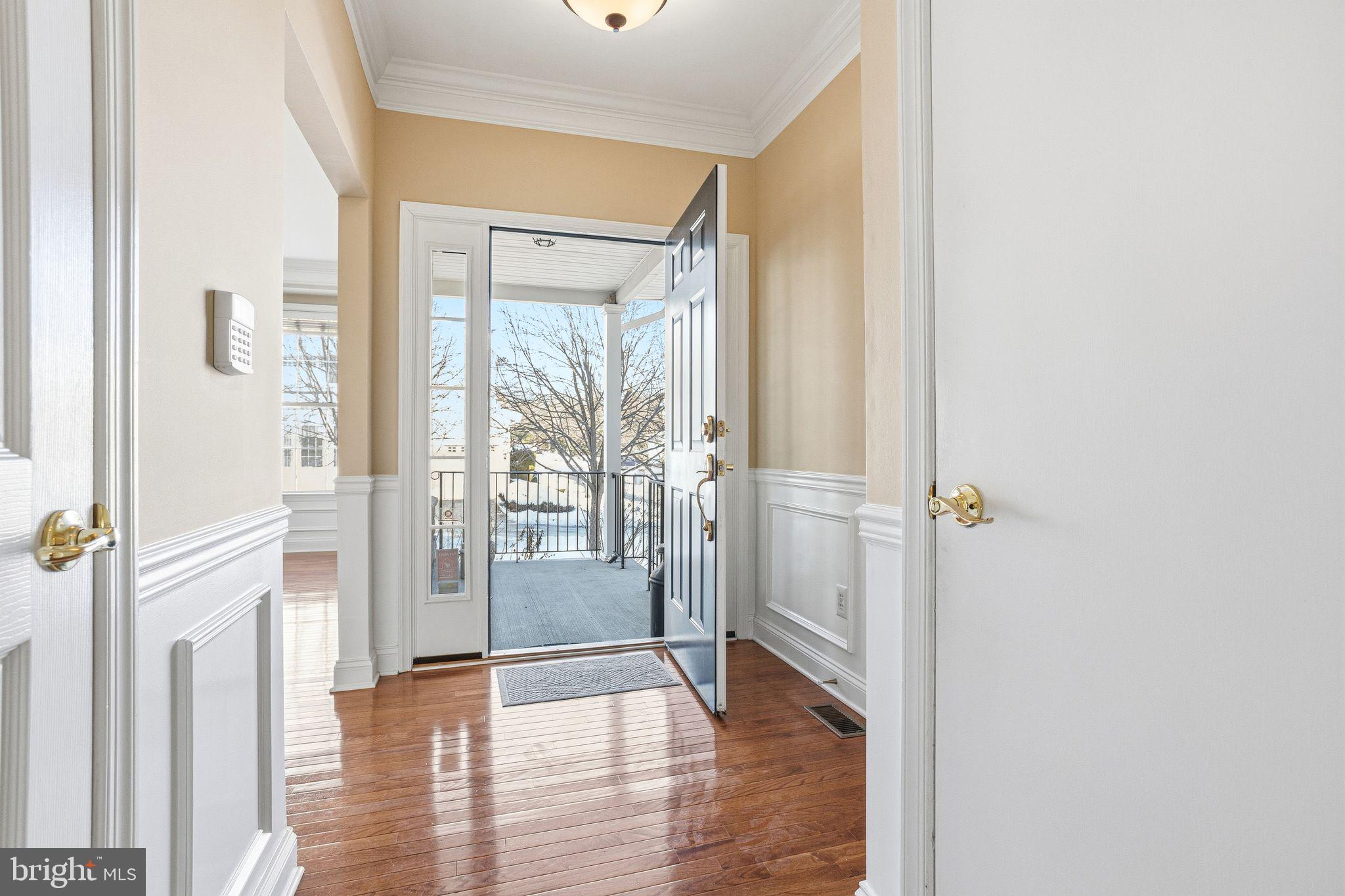 99 Longview Lane Newtown Square, PA 19073 - Photo 6 of 50 a view of entryway with wooden floor