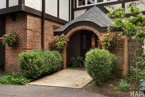 a view of a house with a porch