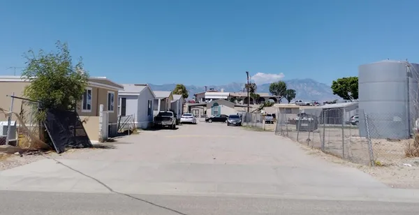 a view of the terrace with seating space
