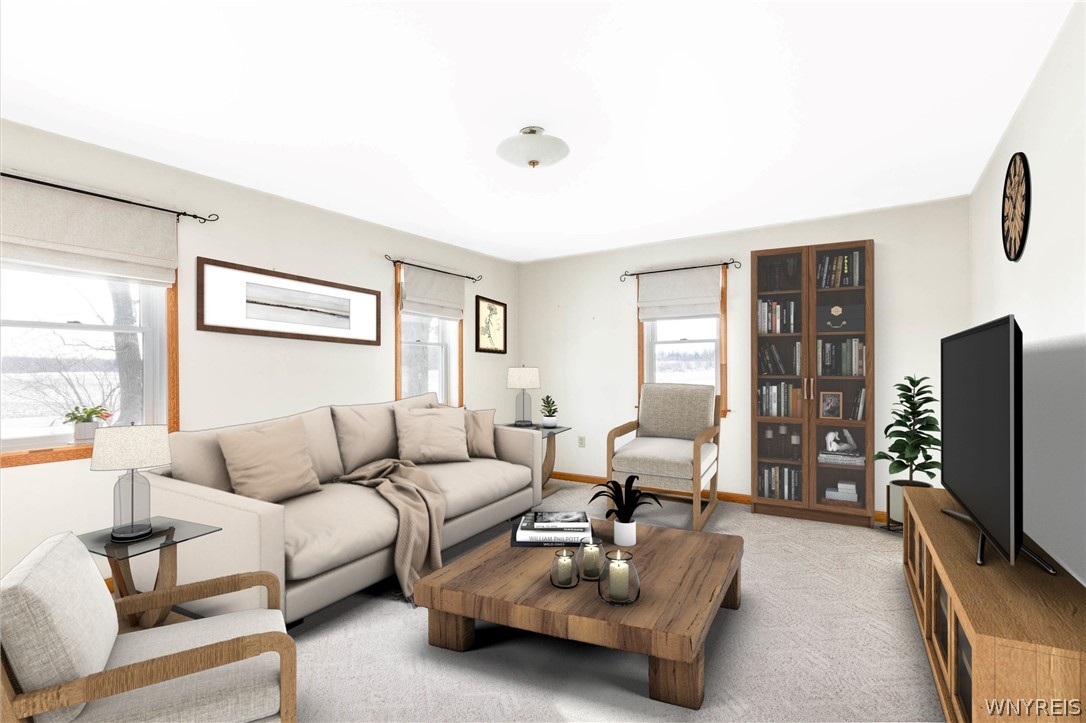 3944 Taylor Hill Road Ridgeway, NY 14411 - Photo 18 of 50 Virtually staged living room