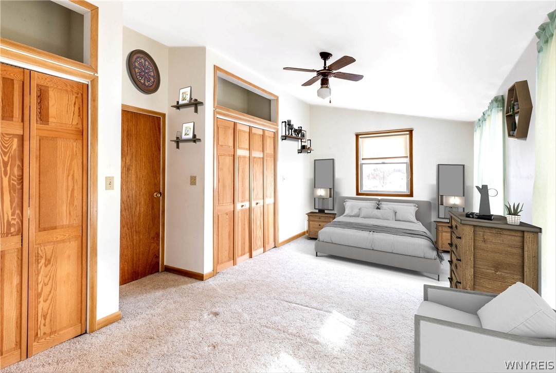 3944 Taylor Hill Road Ridgeway, NY 14411 - Photo 25 of 50 Virtually staged primary bedroom