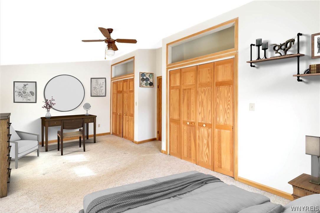 3944 Taylor Hill Road Ridgeway, NY 14411 - Photo 27 of 50 Virtually staged primary bedroom