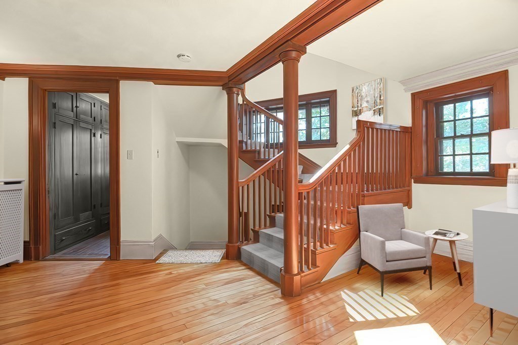 1 Summit Road Franklin, MA 02038 - Photo 12 of 42 a view of an entryway with workspace