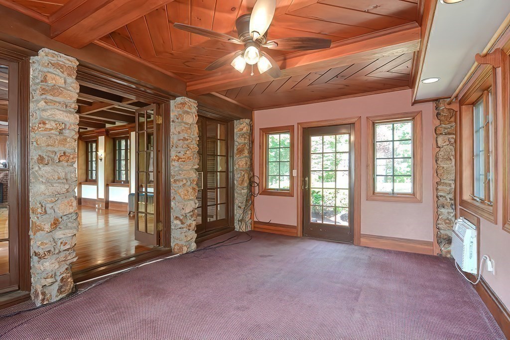 1 Summit Road Franklin, MA 02038 - Photo 17 of 42 a view of an empty room with a fireplace
