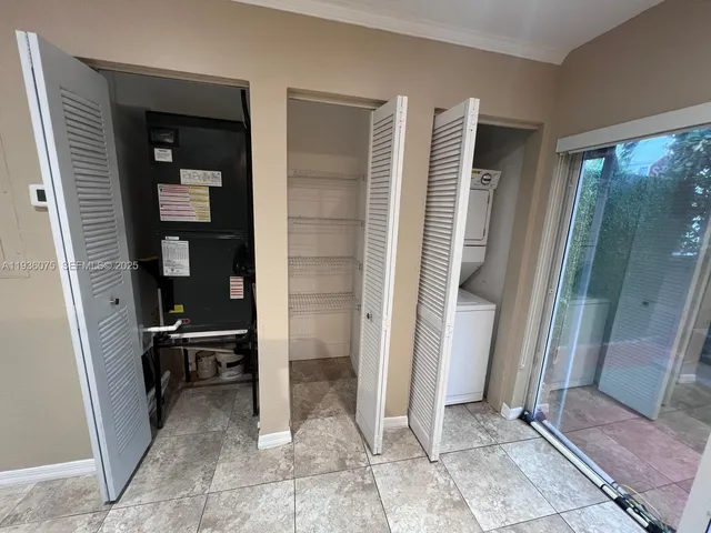 a view of a small space