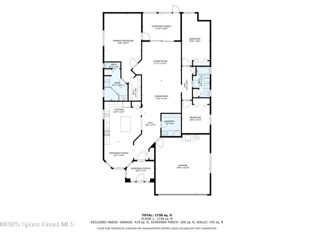 $399,900 | 958 Danville Circle, Melbourne, FL 32904