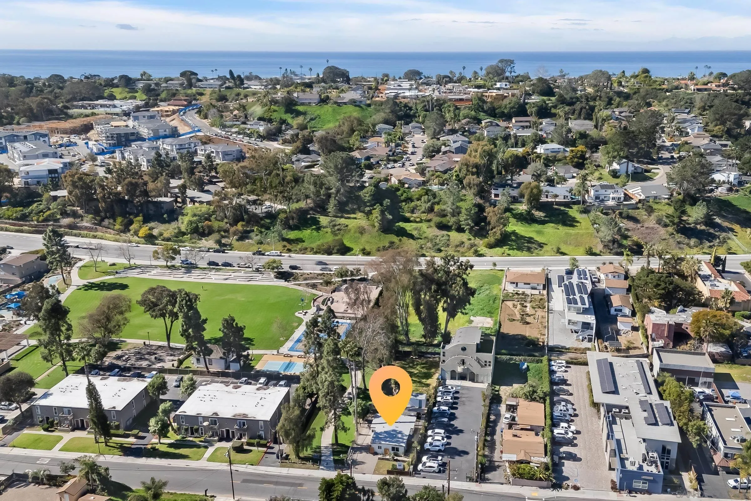 701 Valley Avenue Solana Beach, CA 92075 - Photo 3 of 38 an aerial view of multiple house