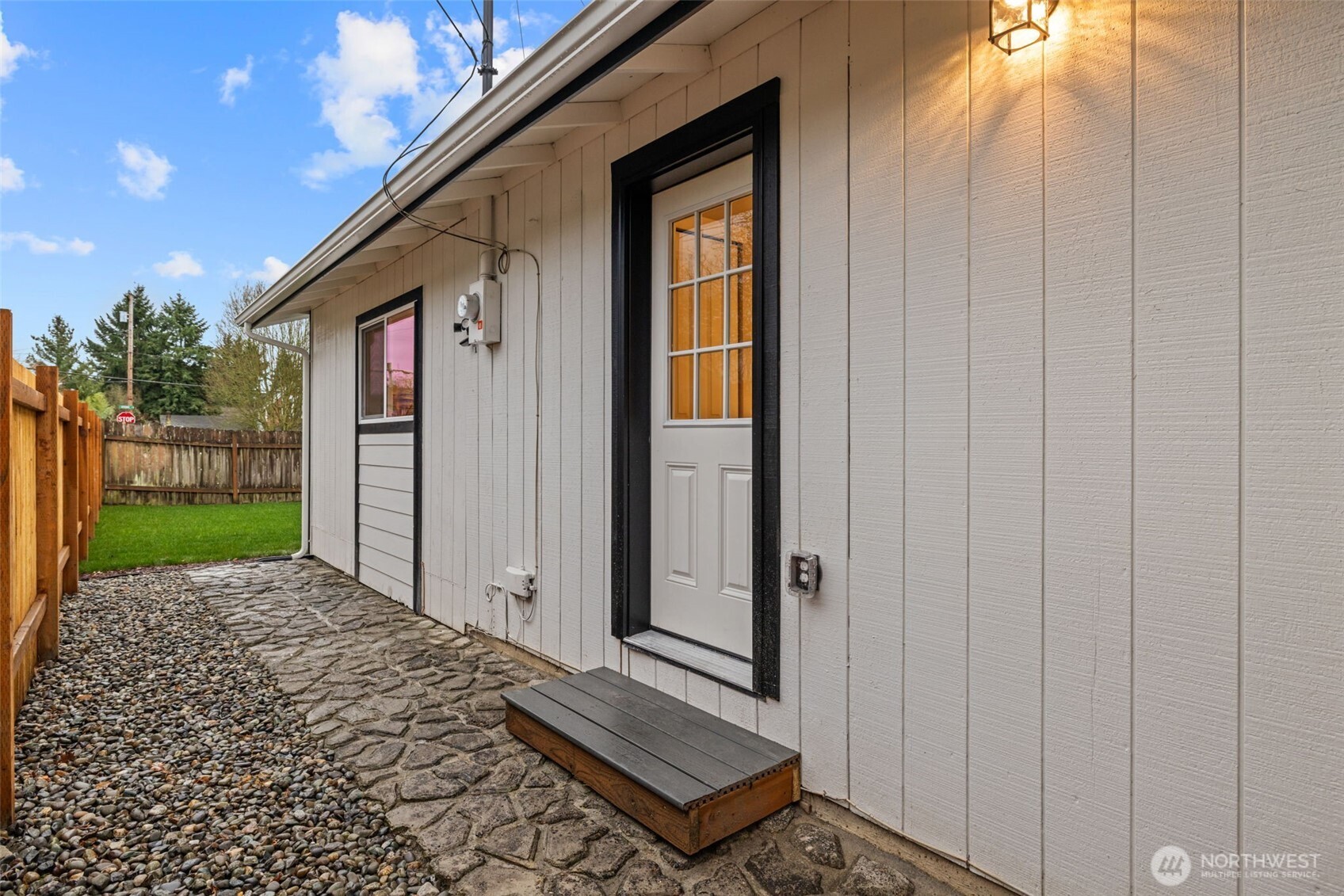 211 Taylor Street Snohomish, WA 98290 - Photo 18 of 24 a view of a door and chair in the front view of a house