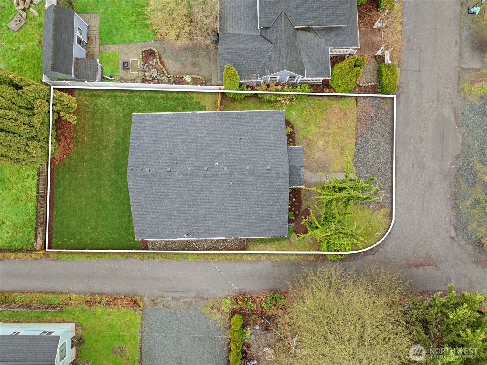 211 Taylor Street Snohomish, WA 98290 - Photo 22 of 24 an aerial view of a house