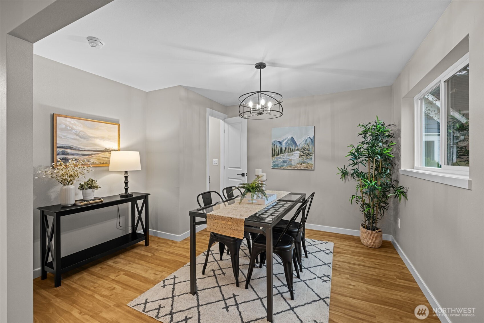 211 Taylor Street Snohomish, WA 98290 - Photo 7 of 24 a view of a dining room with furniture and wooden floor