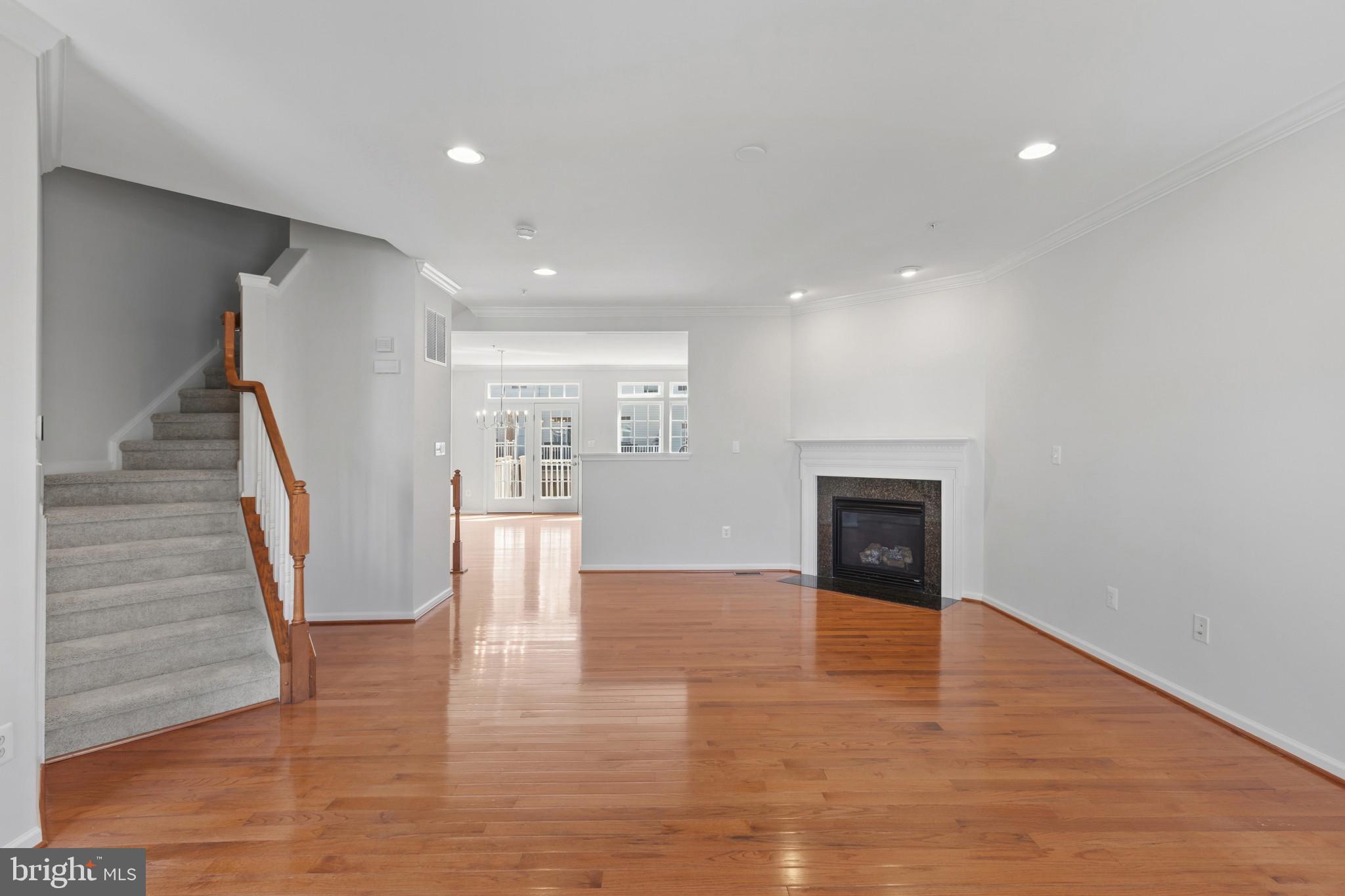 1729 Theale Way Hanover, MD 21076 - Photo 13 of 56 Living Room with Fireplace