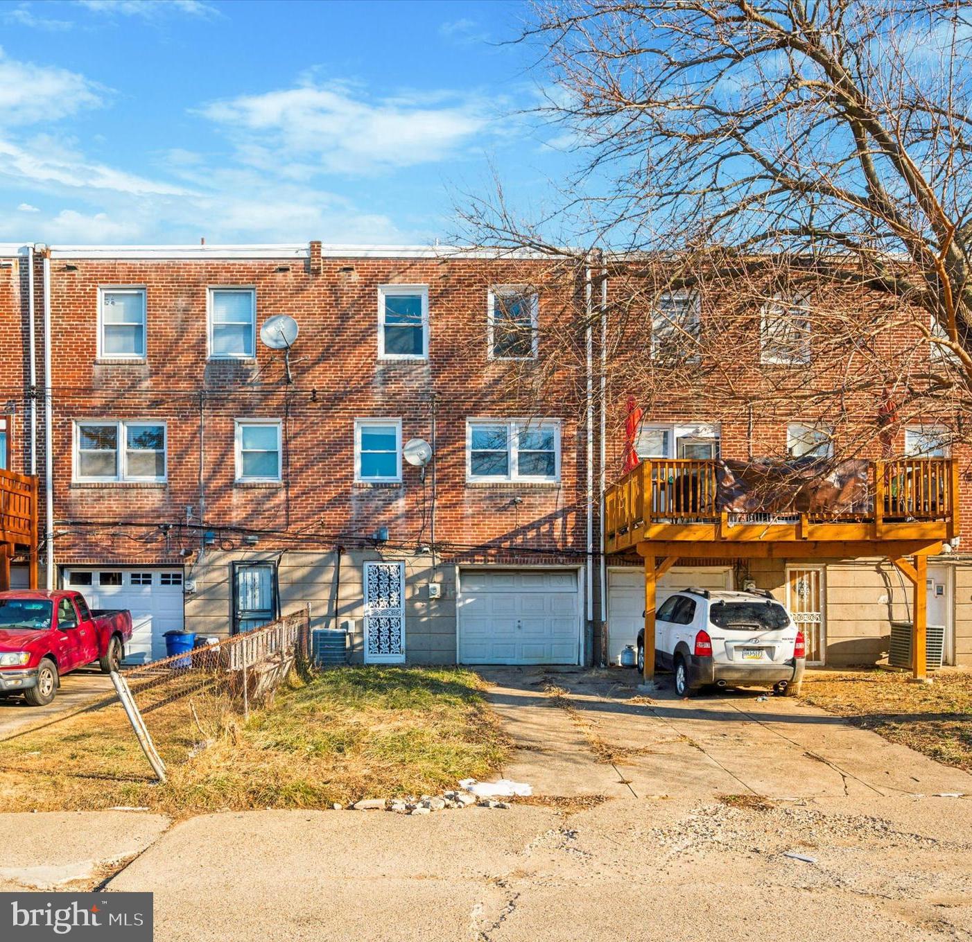 7720 Rugby Street Philadelphia, PA 19150 - Photo 12 of 12 Rear with Garage & Driveway Parking
