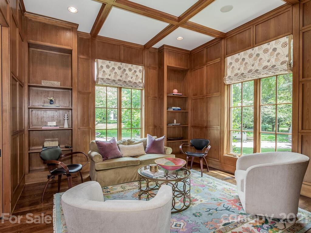 8424 Eagle Glen Charlotte, NC 28210 - Photo 14 of 48 a living room with furniture and a large window
