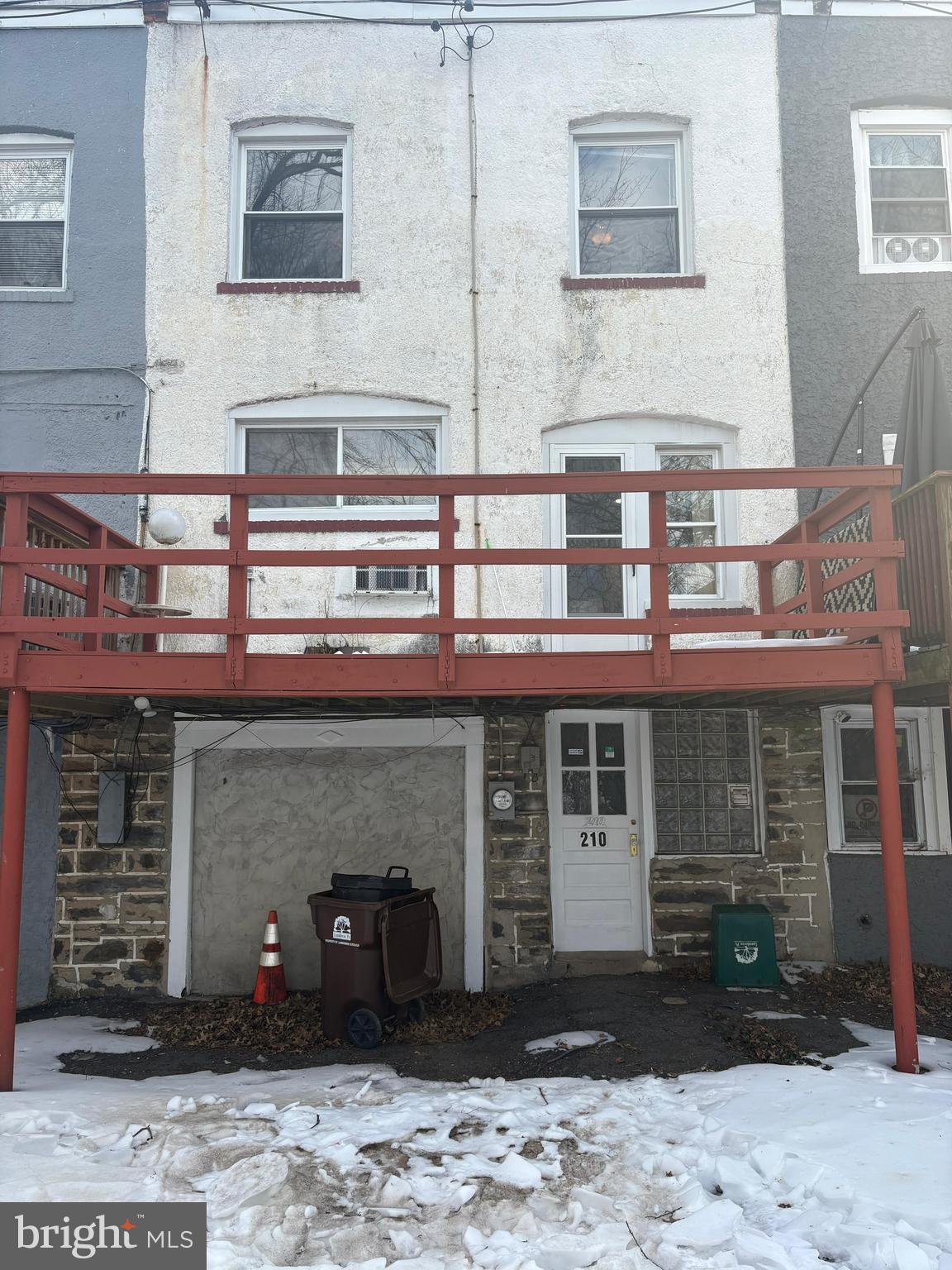 210 Wabash Avenue Lansdowne, PA 19050 - Photo 12 of 12 a front view of a building with a outdoor space