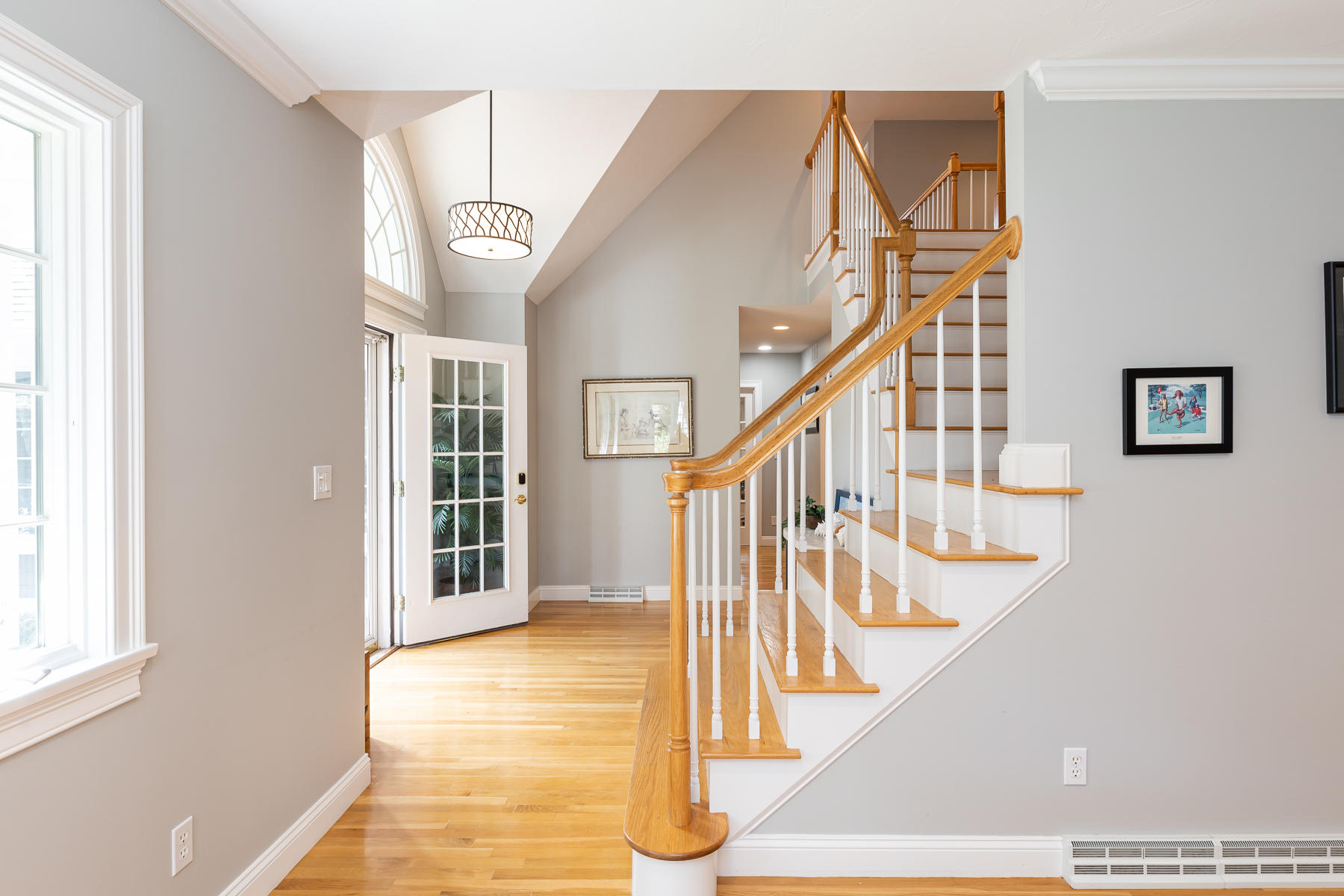36 Topping Lift Mashpee, MA 02649 - Photo 8 of 38 a view of entryway and hall with wooden floor