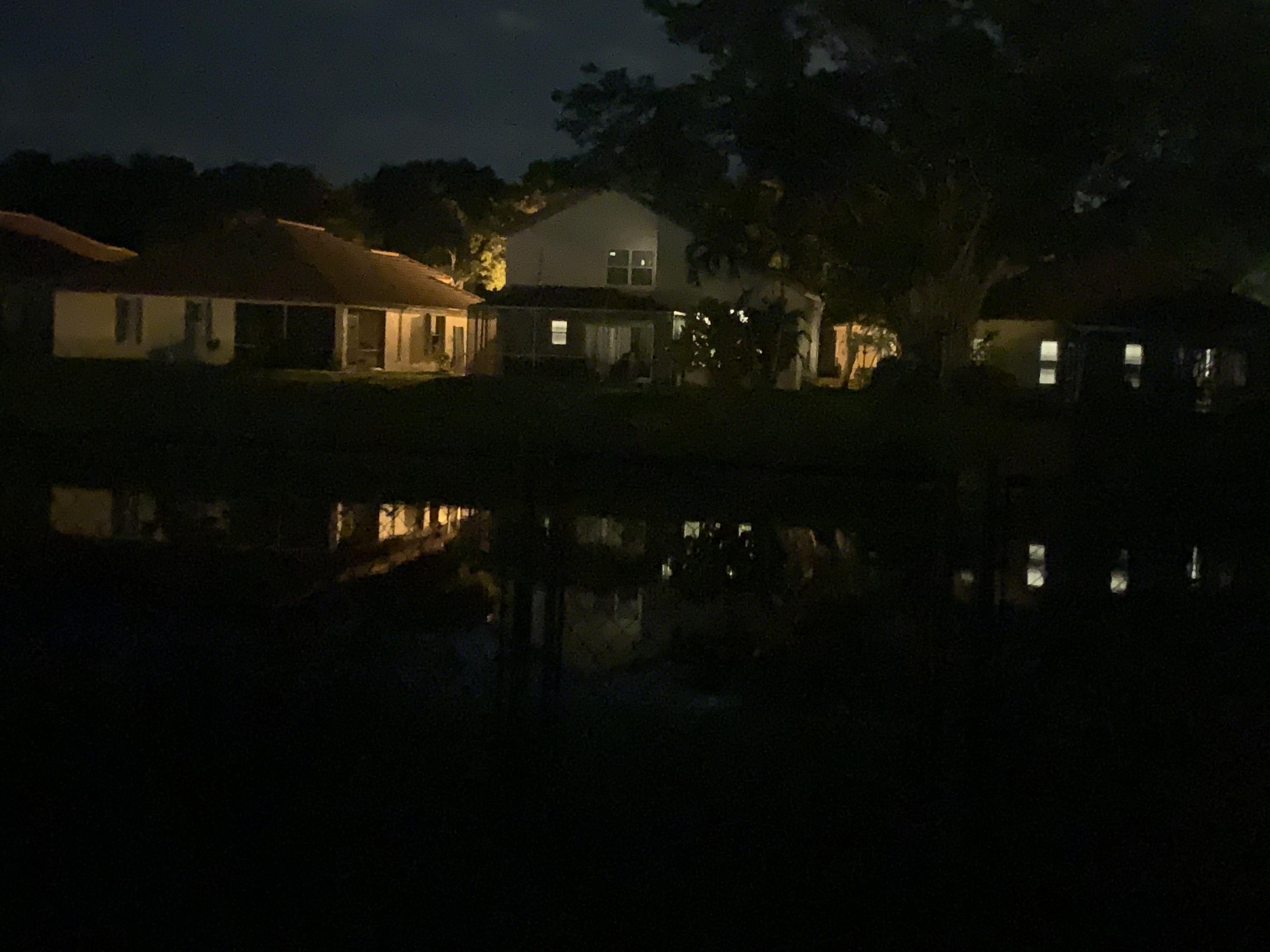 1013 Via Jardin Riviera Beach, FL 33418 - Photo 9 of 9 Lake at Night