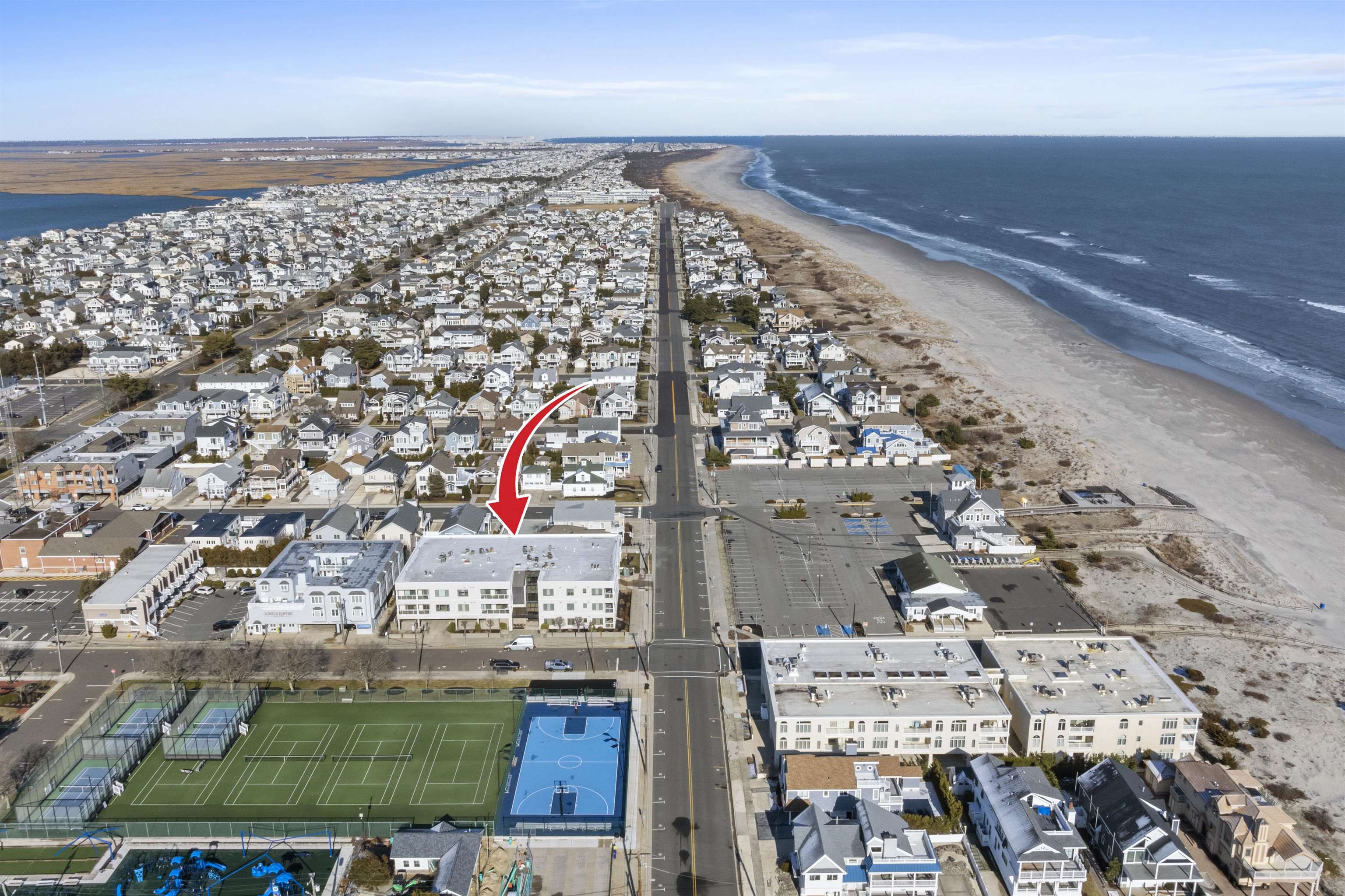100 96th Street, Unit 304 Stone Harbor, NJ 08247 - Photo 25 of 34 an aerial view of multiple house