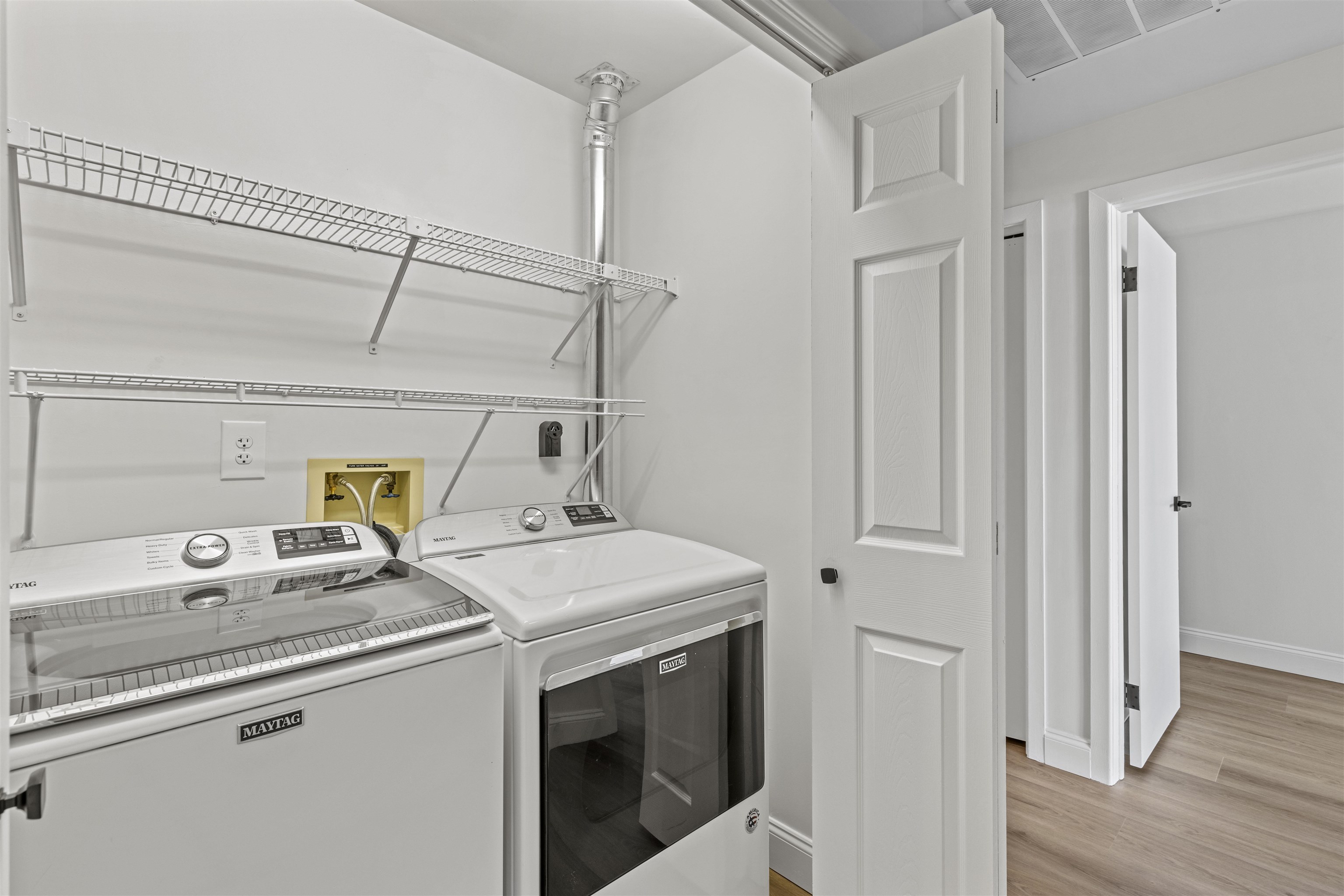 100 96th Street, Unit 304 Stone Harbor, NJ 08247 - Photo 31 of 34 a utility room with dryer and washer