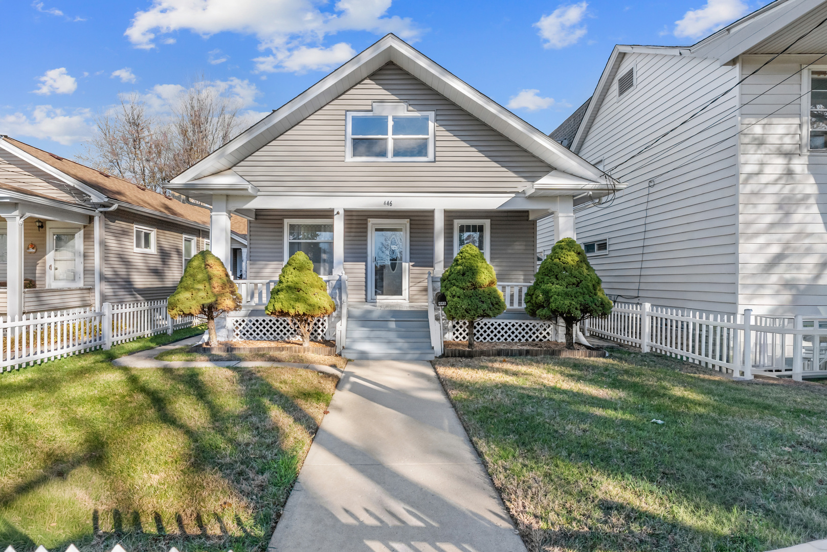 446 Seminary Avenue Aurora, IL 60505 - Photo 1 of 41 a view of a house with backyard and porch