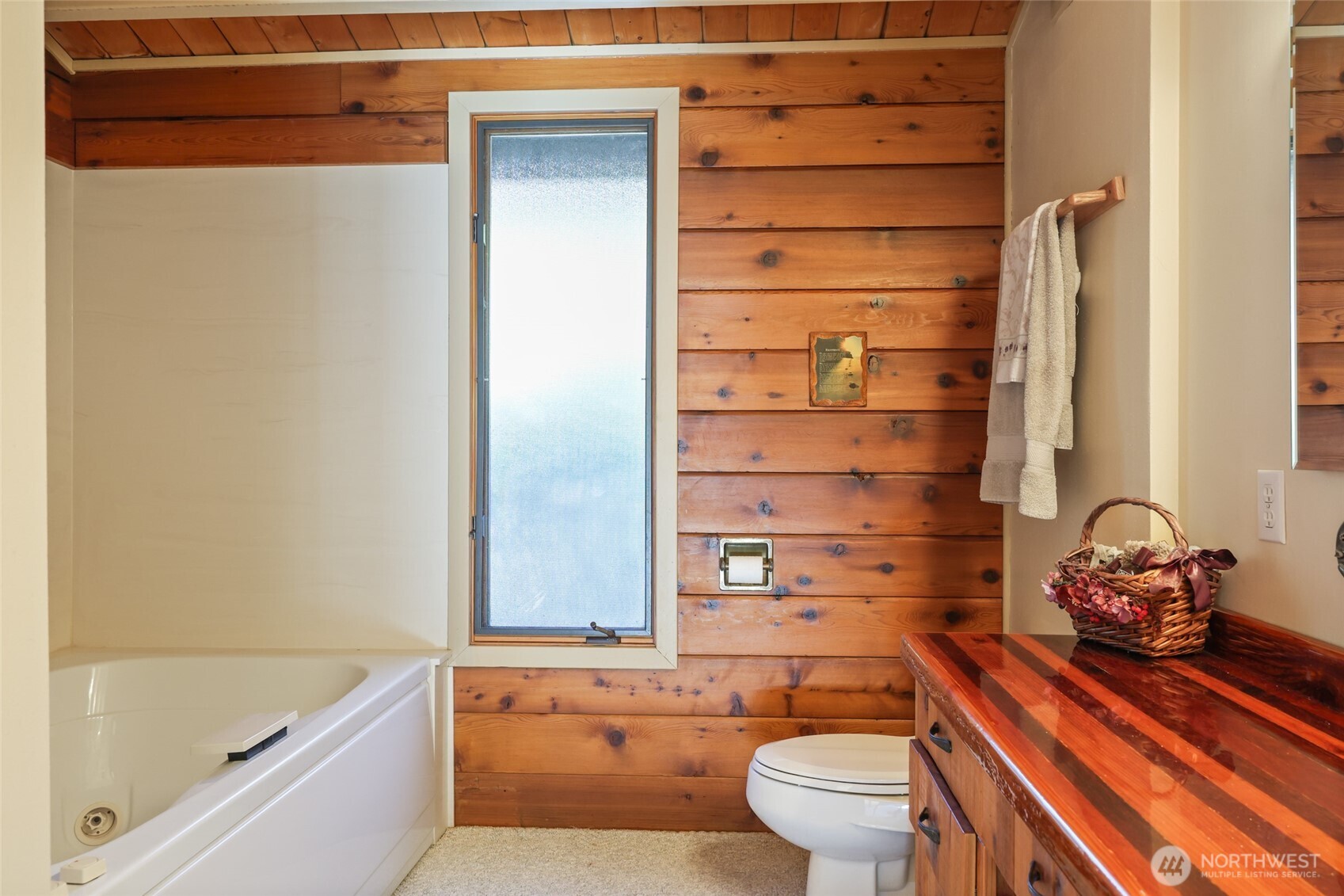 2484 Spencer Road Salkum, WA 98582 - Photo 19 of 36 a bathroom with a sink a toilet and shower