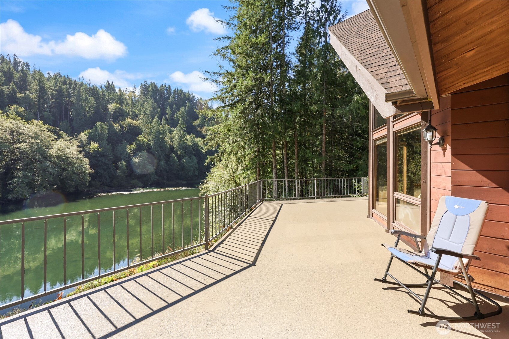 2484 Spencer Road Salkum, WA 98582 - Photo 4 of 36 a view of balcony with two chairs
