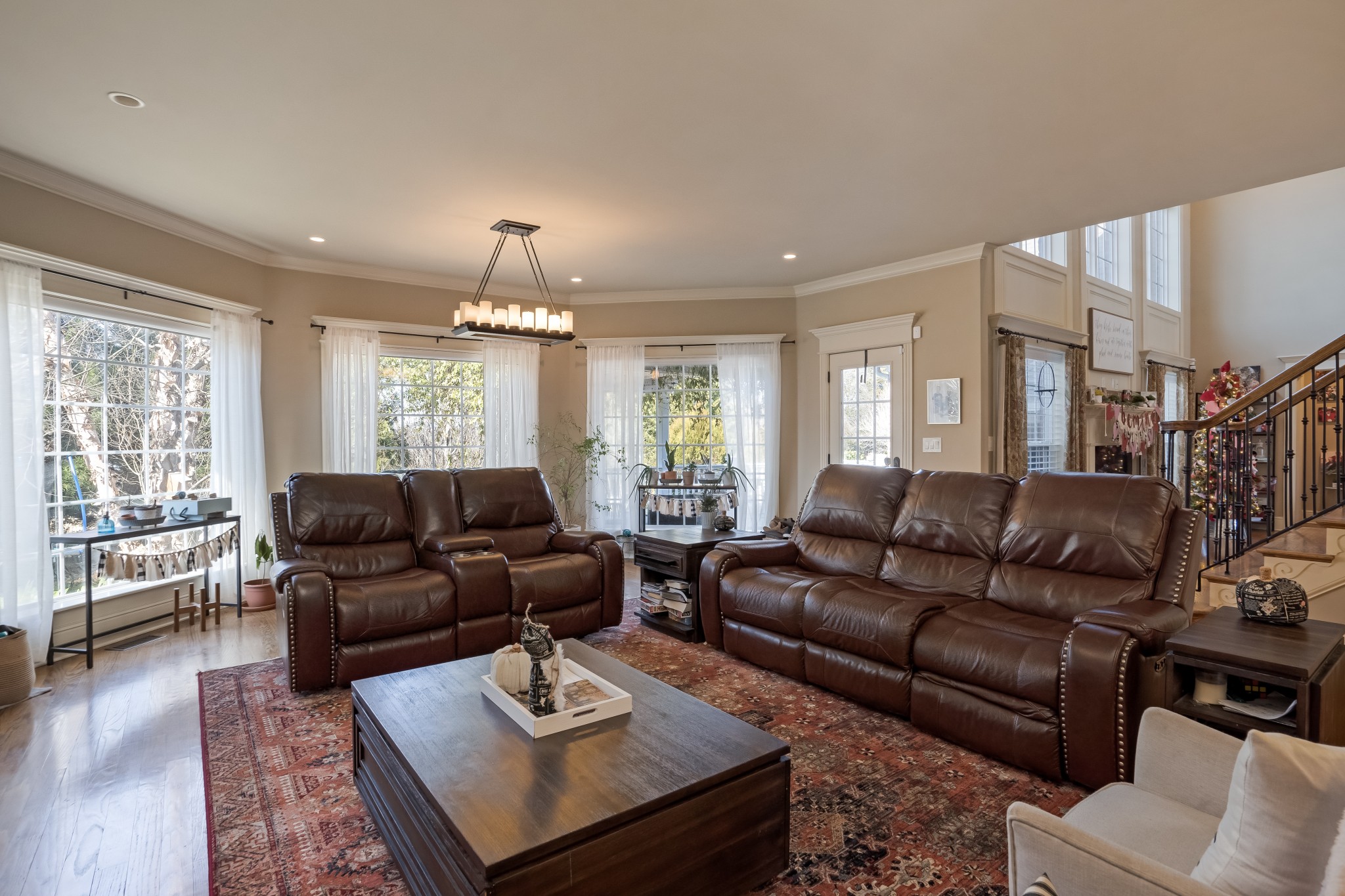 1629 Fair House Road Spring Hill, TN 37174 - Photo 15 of 42 a living room with furniture and a large window