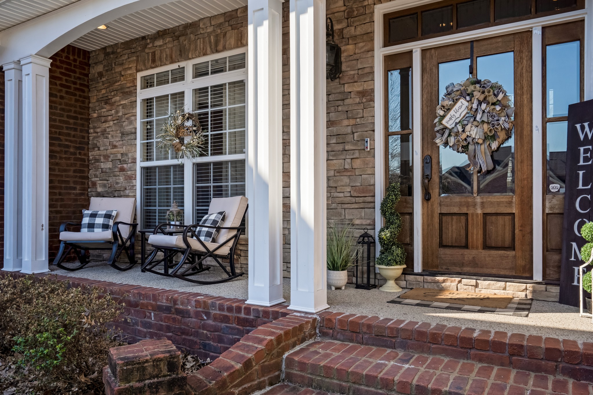 1629 Fair House Road Spring Hill, TN 37174 - Photo 6 of 42 a view of a entryway door front of house