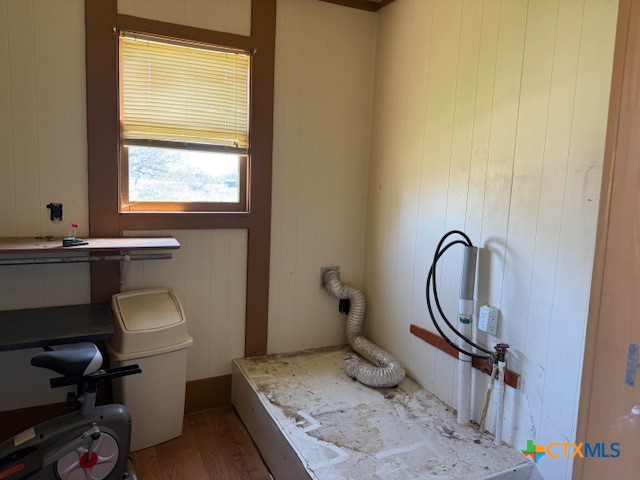 910 County Road 421 Evant, TX 76525 - Photo 23 of 25 a bathroom with a sink a toilet and a window