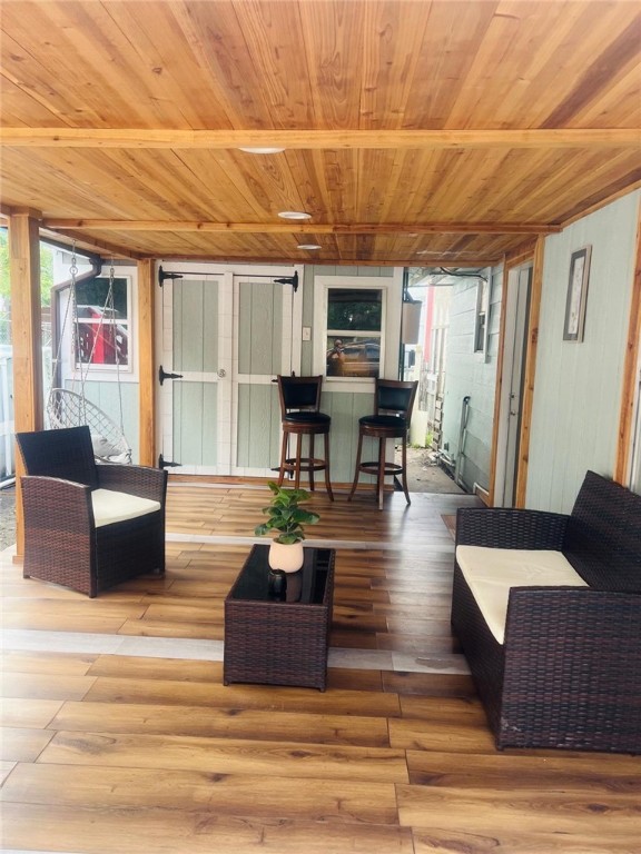 319 Olmito Street Alice, TX 78332 - Photo 15 of 16 a living room with furniture and a fireplace