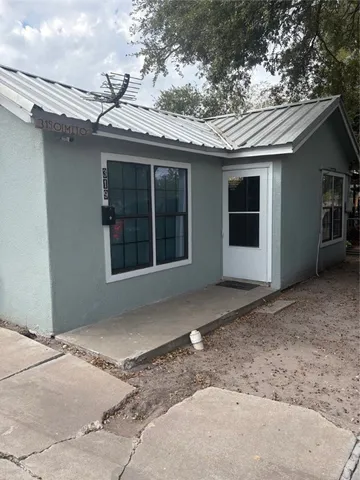 a house with a outdoor space