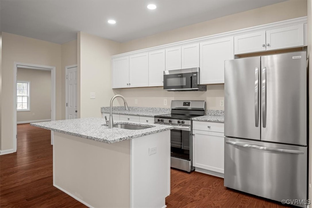 2919 Hog Back Road Hopewell, VA 23860 - Photo 12 of 45 Kitchen with a sink, appliances with stainless ste