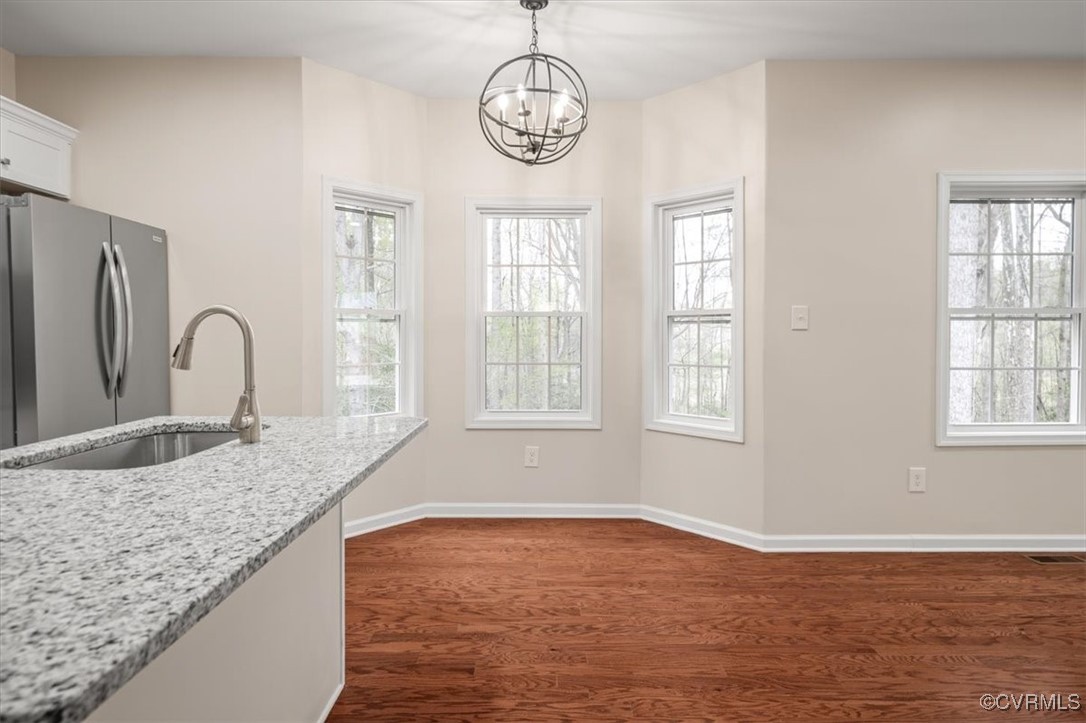2919 Hog Back Road Hopewell, VA 23860 - Photo 16 of 45 Kitchen with a wealth of natural light, a sink, fr
